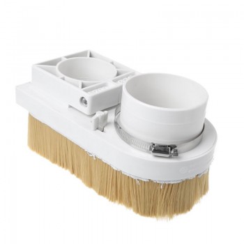 75/85/90mm Spindle Dust Shoe Cover Cleaner For CNC Router Collector Engraving Milling Machine Woodworking