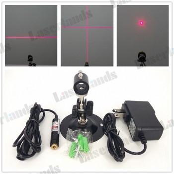 12x55mm Focusable 5mW 10mW 50mW 650nm Red Dot Point Line Generator Cross Hair Laser Diode Module Glass Lens Locater
