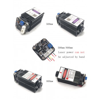 500mw/800mw/2500mw/5500mw 405/450NM focusing blue purple laser module wood engraving,pwm TTL control laser tube diode+ goggles