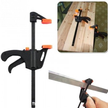 1pc F Woodworking Clamp for packaging, carpentry, cabinetry and furniture projects quick woodworking clip 100 mm*30mm