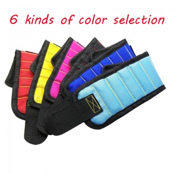 Wrist Support Strong Magnetic Wristband For Screw Nail Holder Tool Bag Hand Bracelet Pouch Bag Screws Drill Holder Holding A28