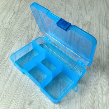 Electronic Plastic Container Box For Tools Case SMD SMT Screw Sewing PP Transparent Pink Blue Component Storage Box