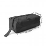 1pc Oxford Canvas Tool Bag Zipper Hardware Storage Toolkit Travel Makeup Hand Pouch