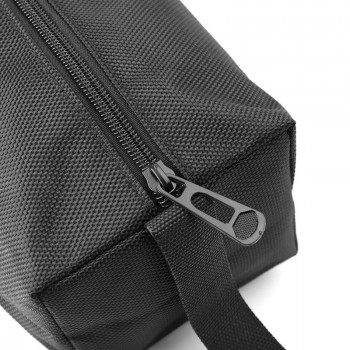 1pc Oxford Canvas Tool Bag Zipper Hardware Storage Toolkit Travel Makeup Hand Pouch
