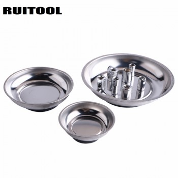 RUITOOL Magnetic Tray 3/4/6 Circular Screw Tray For Automotive Parts Suction Pad Absorb Dish Tools