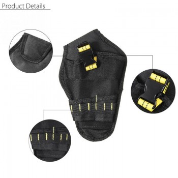 Multifunctional Oxford Cloth Tool Bag Electric Drill Wrench Storage Waist Bag