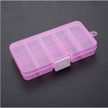 1pcs Portable Tool Storage Box Electronic Screws Drill Bit Fishing Makeup Jewelry Beads Holder Organizer Container Plastic Case