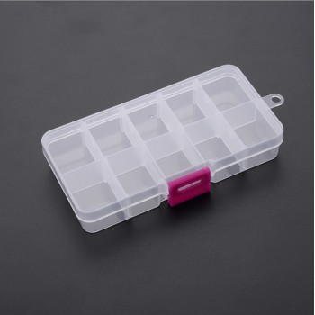 1pcs Portable Tool Storage Box Electronic Screws Drill Bit Fishing Makeup Jewelry Beads Holder Organizer Container Plastic Case
