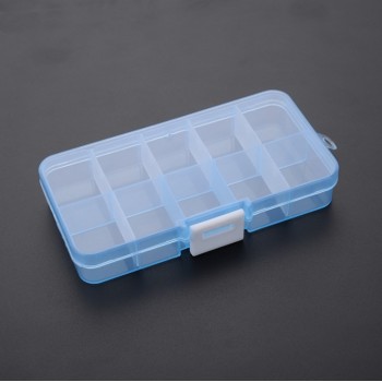1pcs Portable Tool Storage Box Electronic Screws Drill Bit Fishing Makeup Jewelry Beads Holder Organizer Container Plastic Case