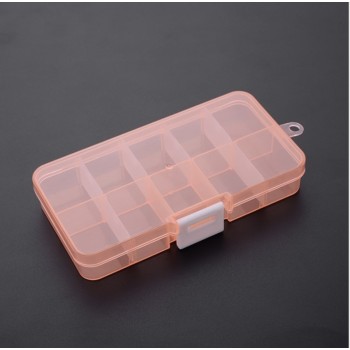 1pcs Portable Tool Storage Box Electronic Screws Drill Bit Fishing Makeup Jewelry Beads Holder Organizer Container Plastic Case