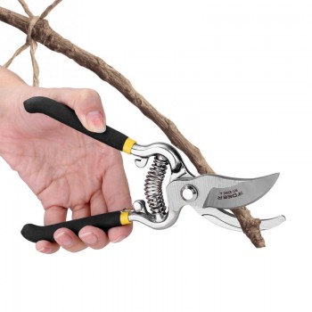 New 8 High carbon steel Pruning Shears Cutter Home Gardening Plant Scissor Branch Pruner Hand Tools