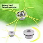 Aluminum Grass Trimmer Head With 4 Lines Brush Cutter Head Thread Nylon Grass Cutting Line Head for Strimmer Replacement