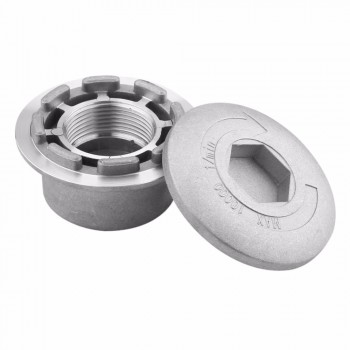 Aluminum Grass Trimmer Head With 4 Lines Brush Cutter Head Thread Nylon Grass Cutting Line Head for Strimmer Replacement