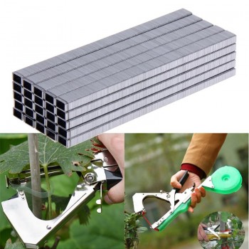 10000pcs Tapetool Tapener Tying Staple pin Nail Fruit Tree Binder Plant Branch Trunk Connect Bind Stem Tying Tool Bonsai Tools