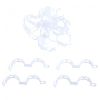 50/100Pcs Plastic Plant Support Clips For Types Plants Hanging Vine Garden Vegetables Greenhouse Garden Ornament