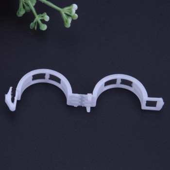 50/100Pcs Plastic Plant Support Clips For Types Plants Hanging Vine Garden Vegetables Greenhouse Garden Ornament