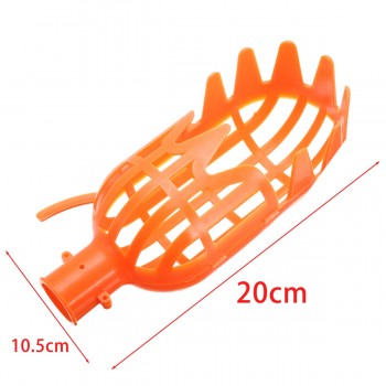 1pcs Plastic Fruit Picker Without Pole Small Fruit Catcher Orange Gardening Convenient Picking Tool Mayitr