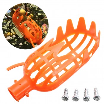 1pcs Plastic Fruit Picker Without Pole Small Fruit Catcher Orange Gardening Convenient Picking Tool Mayitr