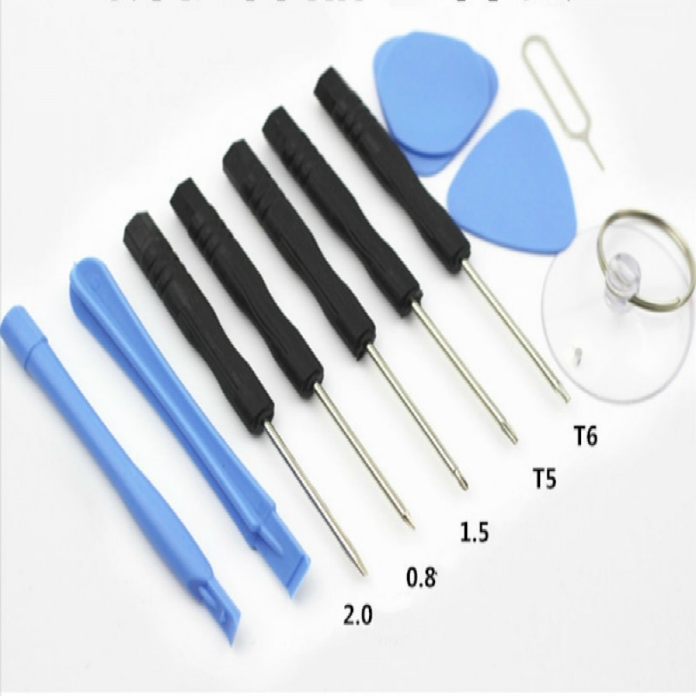 New 11 in 1 Opening Tools Disassemble Kit for iPhone 6 6s 7 8 X Xr Xs Smart Mobile Phone Repair Tools Kit Screwdriver Set