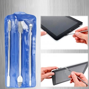 Metal Spudger Scraper 3 pcs Professional Mobile Phone Tablet PC Metal Disassembly Rods Repairing Tools Set Hand Tool Set