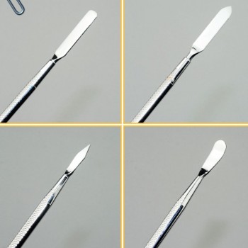 Metal Spudger Scraper 3 pcs Professional Mobile Phone Tablet PC Metal Disassembly Rods Repairing Tools Set Hand Tool Set