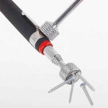 TEKTER TK0010 8 LB flexible Heavy Duty Magnetic Telescopic Magnet Magnetic Grip Pick-up Tool 510mm Extendable Long Reach Pen