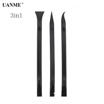 UANME Black 6in Durable Anti-static Spudger ESD Safe Heavy Duty Plastic Spudger Mobile Phone Opening Repair Tool for Cell phone