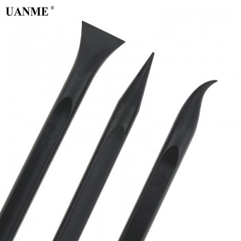 UANME Black 6in Durable Anti-static Spudger ESD Safe Heavy Duty Plastic Spudger Mobile Phone Opening Repair Tool for Cell phone