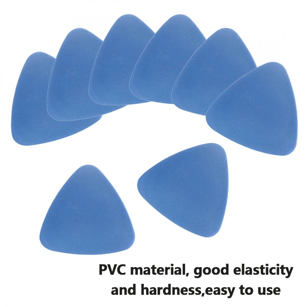 10PCS Thin Slim Plastic Guitar Picks Triangle Mobile Phone Repair Tools Kit Pry Opening Tool Set for iPhone Hand Tools