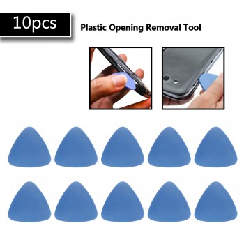 10PCS Thin Slim Plastic Guitar Picks Triangle Mobile Phone Repair Tools Kit Pry Opening Tool Set for iPhone Hand Tools