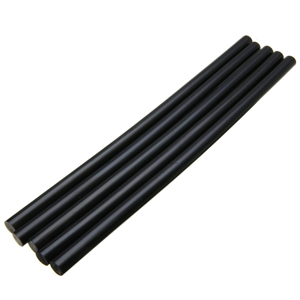 MAYITR High Quality 5pcs Hot Melt Glue Sticks Car Body Paintless Dent Repair Puller Tools Dent Removal Tool Black