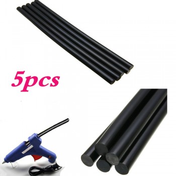 MAYITR High Quality 5pcs Hot Melt Glue Sticks Car Body Paintless Dent Repair Puller Tools Dent Removal Tool Black