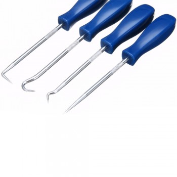 4pcs Auto Car Pick and Hook Set O Ring Oil Seal Gasket Puller Remover Craft Hand Tool Car Remover Tool Set