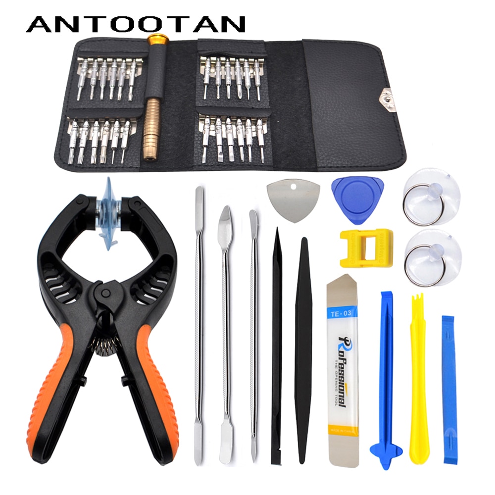 New 16 in1 smartphone screwdriver to pry open the phones screen repair tools disassembly tool set for  samsung ipad iPhone