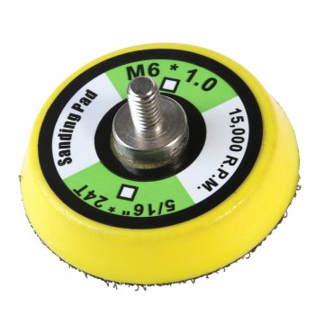 2 Inch Sanding Discs with M6 Backer Plate PSA Sandpaper Hook and Loop Pads Self Stick Polishing Pad