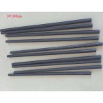 3mm*100mm High Purity Carbon Graphite Rod Bar For Electrodes ,Smelting,Casting ,Scientific research Material