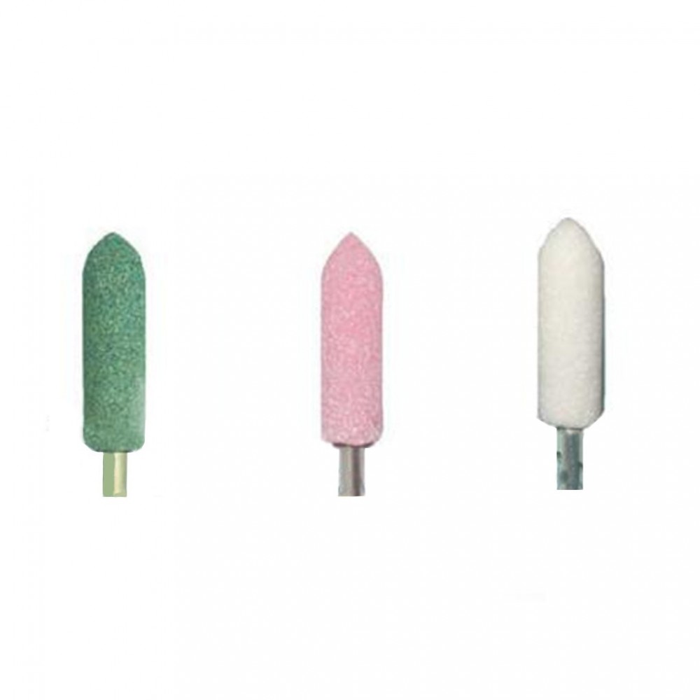 Nail Tools Tapered Flat Head Cyclinder Silicon Carbide Sand Abrasives Grinding Head for Ceramic