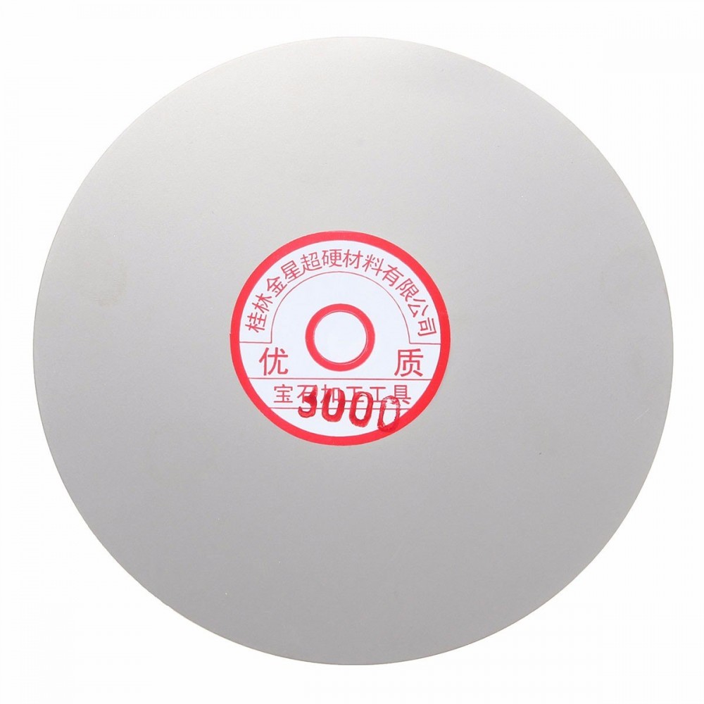 3pcs Polishing Wheel Disc Set 6 600 1500 3000 Grit Diamond Coated Flat Lap for Jewelry Glass Rock Diamond Coated Discs