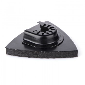 Triangular Oscillating Tool Sanding Pad Quick Release Fits For Dremel Multi Tool 82mm