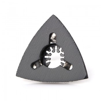 Triangular Oscillating Tool Sanding Pad Quick Release Fits For Dremel Multi Tool 82mm