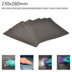 80-2000 Grits Sheet Surface Finish Abrasive Paper Sandpaper Grind Wet Dry Tool Sand Wood Furniture Turning Polish Buffing