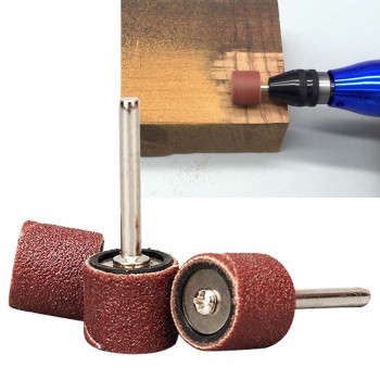 Sanding Bands Drum Sanding Kit +2PC Band Mandrel 1/8 Shank Rotary Tools Nail Drill Bits Abrasive Tools Dremel Accessories