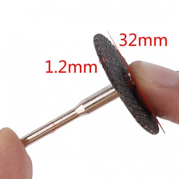 Top sale Dremel Accessories 32mm 30Pcs Resin Fiber Abrasive Tool Cutting Discs Cut Off Wheel Sanding Discs Rotary Dremel