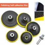 Self-adhesive Polishing Pad 3/4/5/6/7 Sandpaper Sucker Polishing Disc For Electric Grinder Polisher Tools