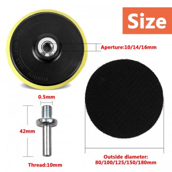 Self-adhesive Polishing Pad 3/4/5/6/7 Sandpaper Sucker Polishing Disc For Electric Grinder Polisher Tools