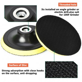 Self-adhesive Polishing Pad 3/4/5/6/7 Sandpaper Sucker Polishing Disc For Electric Grinder Polisher Tools