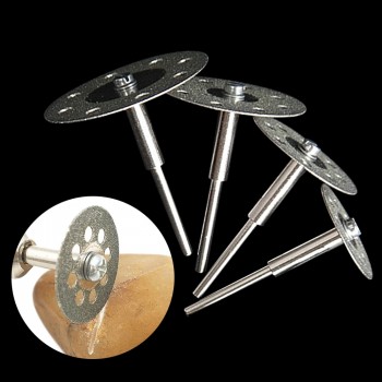 10pcs/5pcs Dremel Diamond Grinding Wheel Saw Cutting Abrasive Disc For Dremel Rotary Tools Accessories with Mandrel