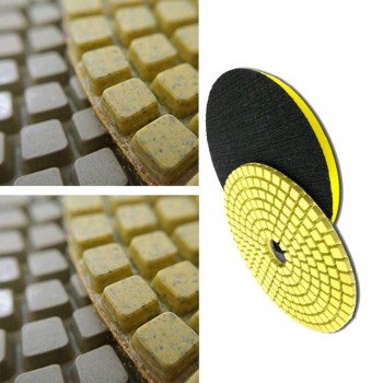 4 Wet Diamond Grinding Disc Rotary Abrasive Tool Sanding Disc Polishing Wheel Pad Concrete Stone Circular Sandpaper