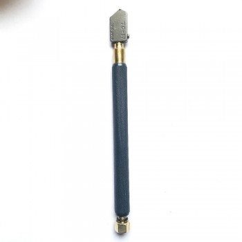 Hexagonal Tail TC-17 B TOYO Glass Cutter Metal Handle Narrow Cutter Head for 3-10mm Straight Glass Cutting