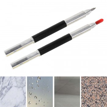 Glass Cutter Carbide Scriber Hard Metal Tile Cutting Machine Lettering Pen Engraver Glass Knife Scriber Cutting Tool